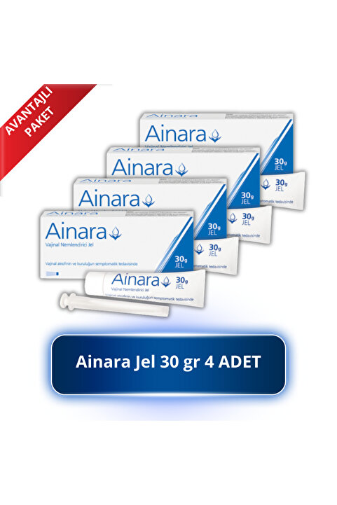 Ainara Vajinal Nemlendirici Jel 30 gr 4 ADET