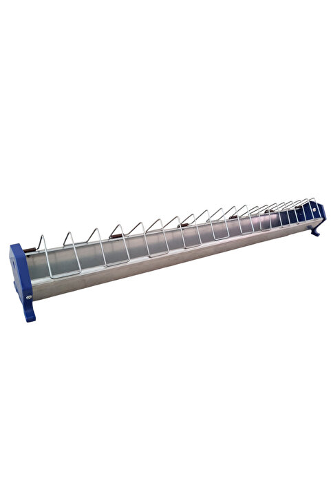 Cosar GÜVERCİN METAL YEMLİK 100 CM KUŞ BILDIRCIN KEKLİK TAVUK YEMLİK 1 METRE GALVANİZ YEMLİK