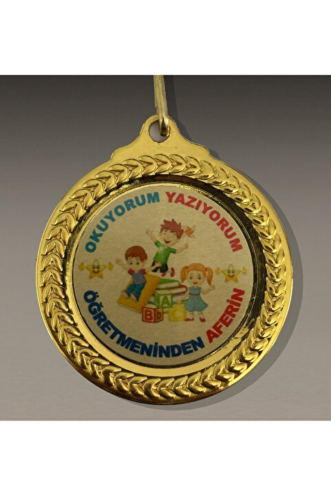 Madalyon Madalya- Okuyorum Yazıyorum Madalyası 1 Adet