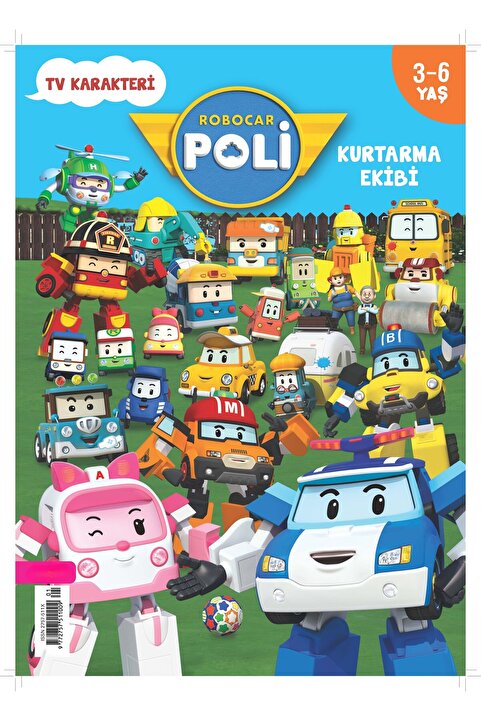 Turkuvaz Dergi ROBOCAR POLİ SAYI 1