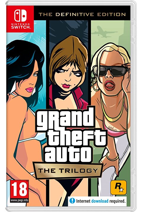 Genel Markalar Grand Theft Auto: The Trilogy – The Definitive Edition (N.Switch Oyun) Dijital İndirme Kodu