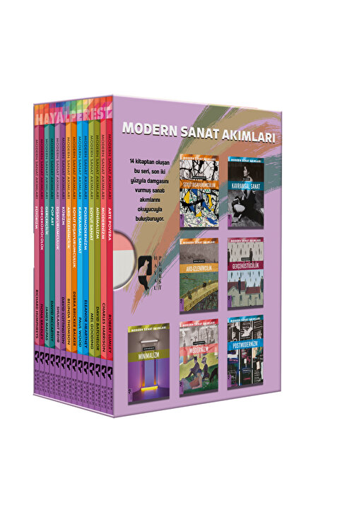 Hayalperest Yayınevi Modern Sanat Akımları Seti Kutulu 14 Kitap