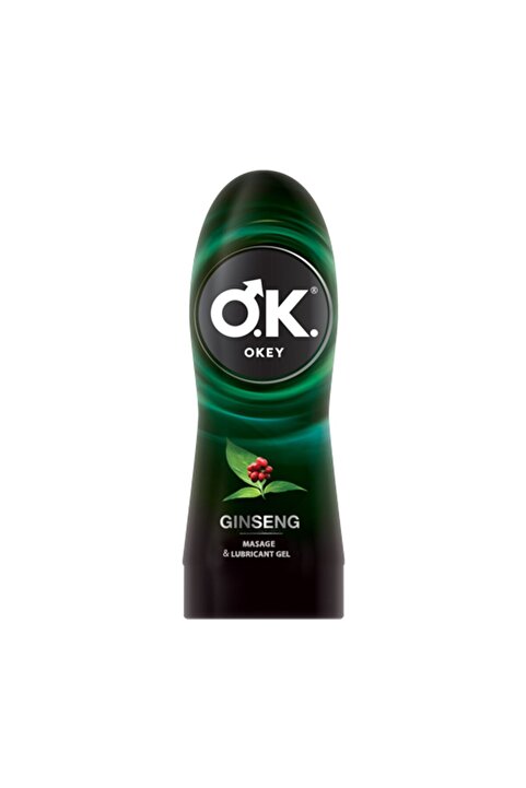 Okey Masaj Jeli & Kayganlaştırıcı Ginseng 200 ml