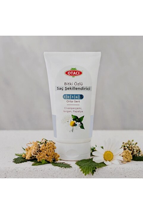 Otacı Doğal Jöle Bitkisel Besleyici Bitki Özlü Saç Şekillendirici Orta-sert 150ml