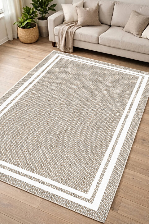 West Home Makinede yıkanabilir kaymaz taban leke tutmaz dijital mutfak halısı salon halısı ve yolluk