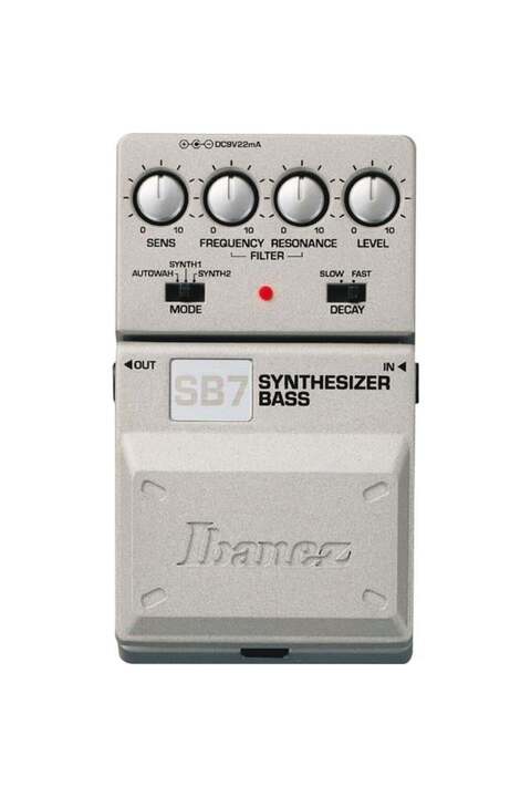 Ibanez SB7 Bass Synth Synthesizer Efekt Pedalı (Profesyonel) | Tone-Lok Serisi, Dinamik Bas Sentezl