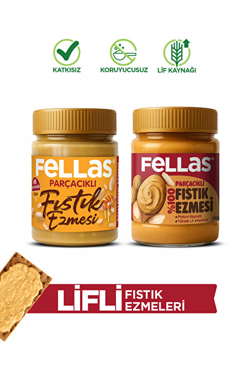 Fellas Fıstık Ezmesi 2'li Deneme Paketi