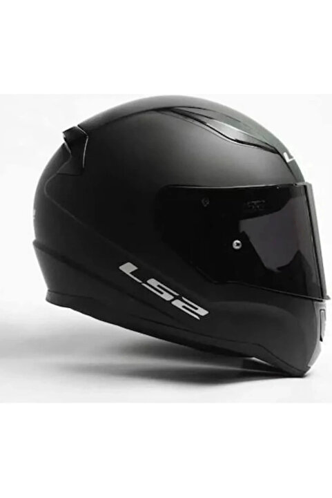 LS2 RAPID 2 MAT SİYAH KASK (Siyah Vizörlü)
