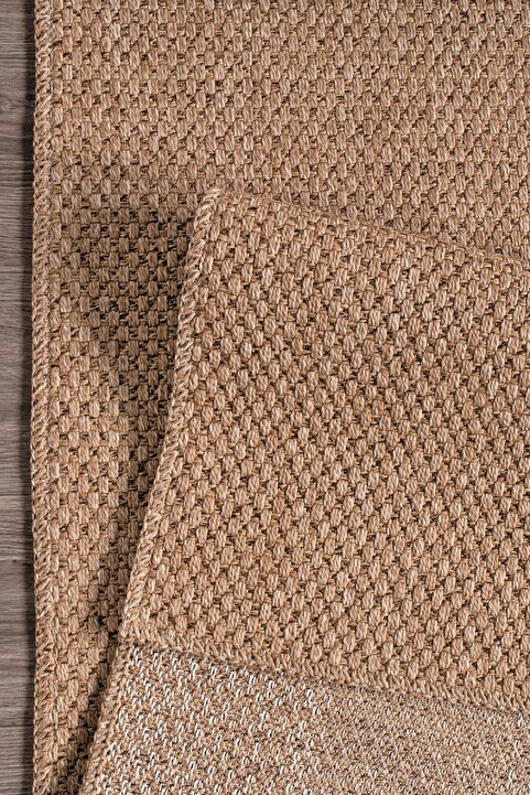 Konfor Halı Modern Jüt Yolluk Halı Rusticana 3101 Naturel Örme Kilim