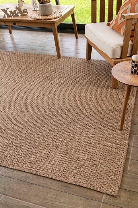 Konfor Halı Naturel Jüt Halı Modern Örme Kilim Rusticana_3101