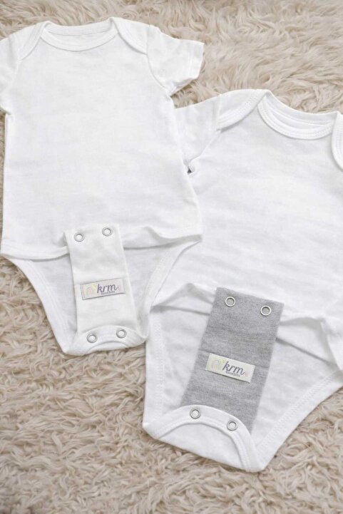 krm kerem bebe 2 Çıtçıtlı Ikili Body Uzatma Aparatı ( 8,5mm )