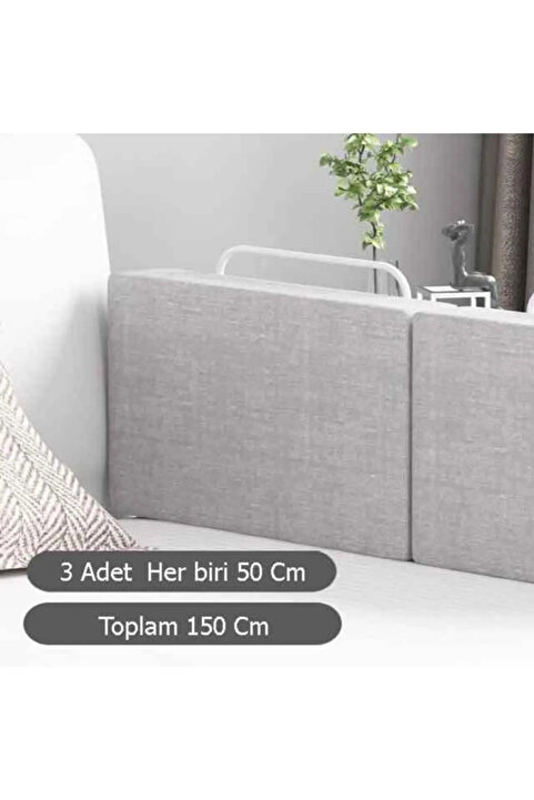 Genel Markalar VEVONS 150x50 Cm Yatak Bariyeri Yatak Ve Baza Korkuluğu Güvenlik Bariyeri