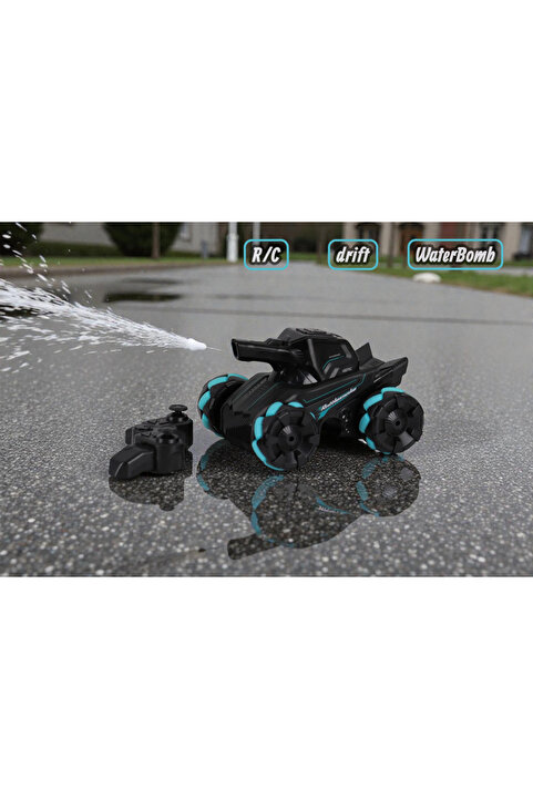 Gepettoys R/C Uzaktan Kumandalı Su Topu Atan Drift Yapan Casus Tank