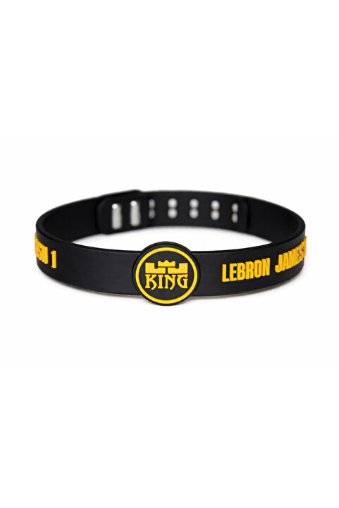 PurpleJam Lebron James Siyah Ayarlanabilir Basketbol Nba Bileklik