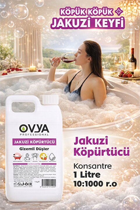 ovya Gizemli Düşler Banyo Jakuzi Köpüğü | Konsantre 1 Litre