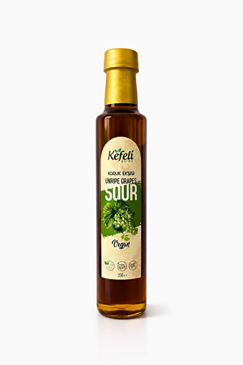 kefeli gurme Koruk Ekşisi Cam Şişe 350 gr