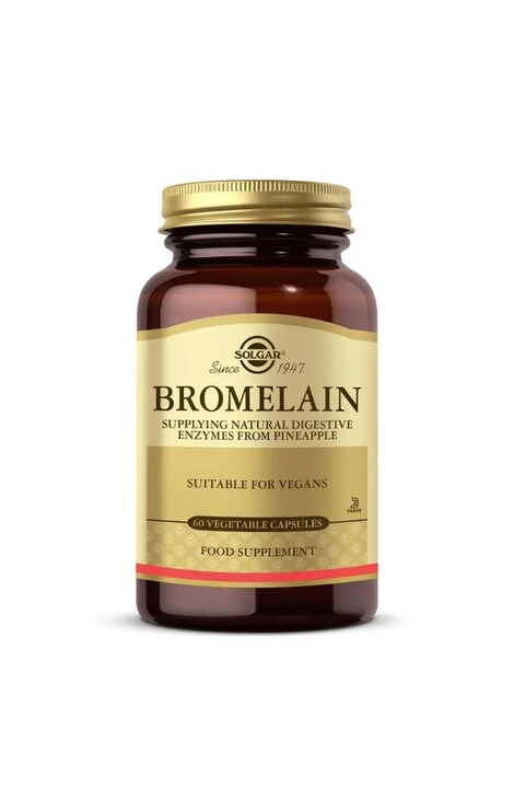 Solgar Bromelain 150mg 60 Kapsül