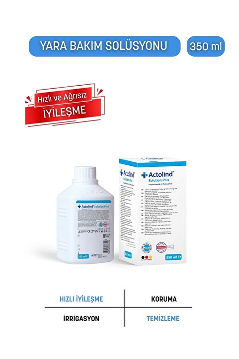 actolind Solution Plus 350 ml Yara Iyileştirme Solüsyonu