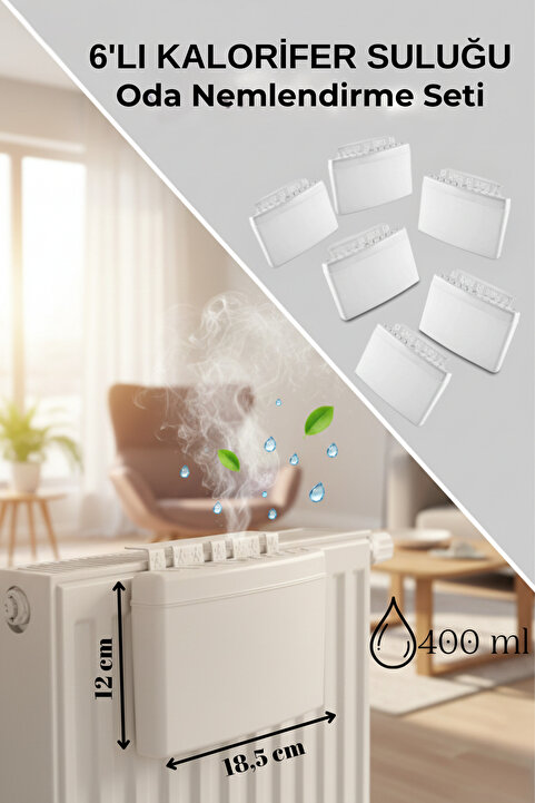 Dükkanönü 6 Adet Air Fresh Panel Kalorifer Suluğu Nem Koruyucu Rz-102