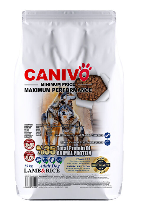 Canivo Yetişkin Köpek Maması 15 KG