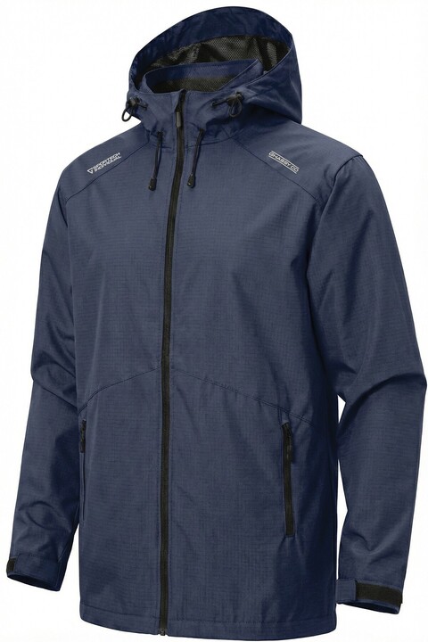 Ghassy Co Erkek Rüzgarlık/Yağmurluk Outdoor Omuz Detaylı Mevsimlik Füme Spor Ceket