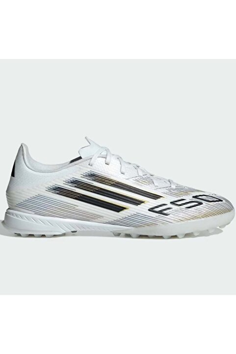 adidas F50 League TF IE1231-IE1230 Comfort Taban Erkek Halısaha Ayakkabısı BEYAZ-SİYAH