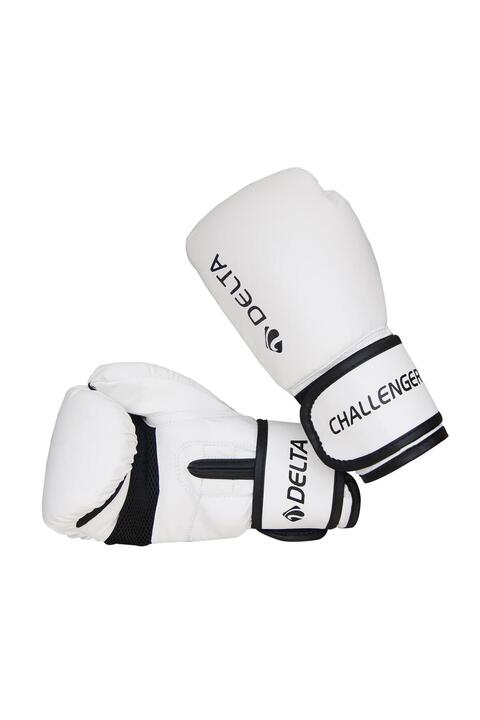 Delta Challenger Dura-Strong Beyaz-Siyah Boks Eldiveni