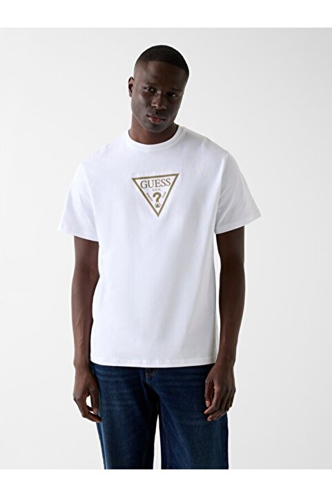 Guess Terry Erkek Regular Fit T-Shirt