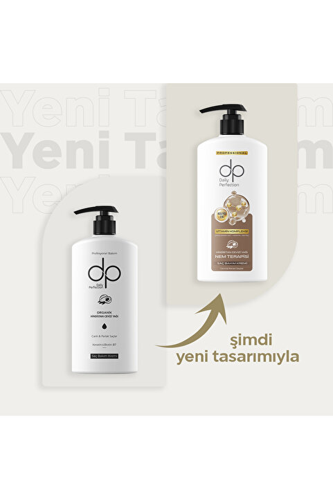 dp Daily Perfection Saç Bakım Kremi Organik Hindistan Cevizi Yağı 500 ml