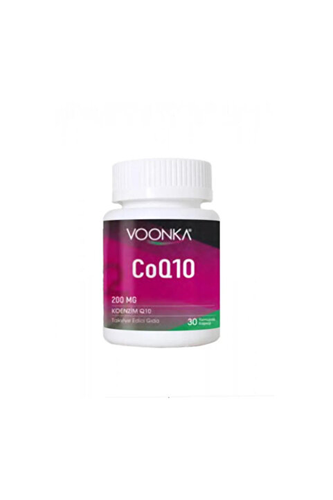 Voonka Koenzim CoQ10 200 mg 30 Kapsül