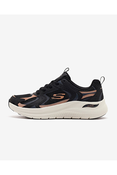Skechers ARCH FIT 2.0 Kadın Siyah / Pembe Altin Spor Ayakkabı 150332 BKRG