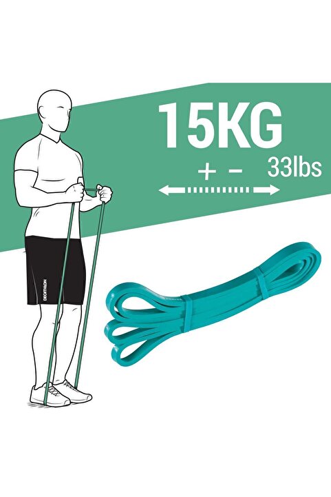 Decathlon Corength Direnç Bandı 15 kg Traınıng Band