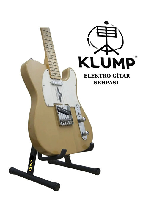 Genel Markalar Elektro Gitar Sehpası - Elektro Gitar Standı - 2017 03521 Nolu Patentli Ürün