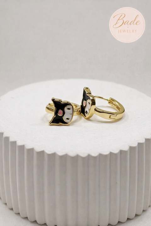 Bade Jewelry Kuromi Çocuk Küpesi