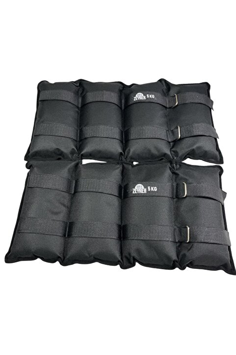 Genel Markalar 5 Kg × 2 Adet Toplam 10 Kg El Ayak Bilek Kas Güçlendiriçi Ağırlık Seti Kum Ağırlık Torbası