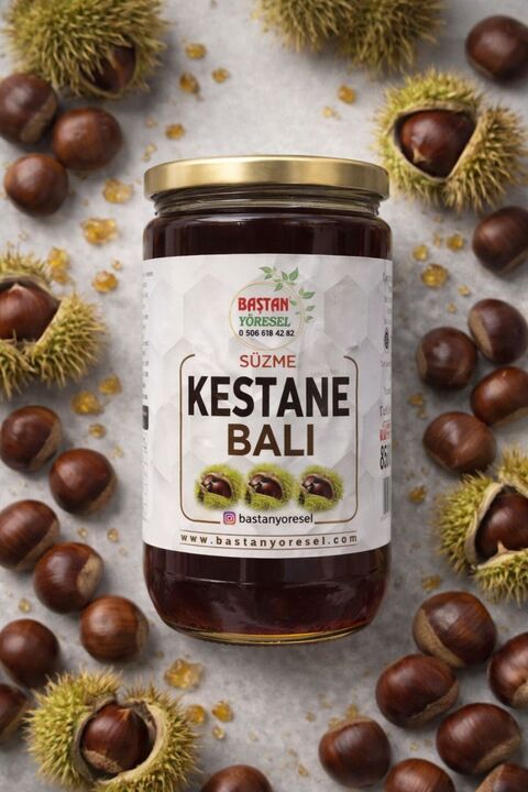 Baştan Yöresel 850gram Tekke Subatan Köyü Kestane Balı