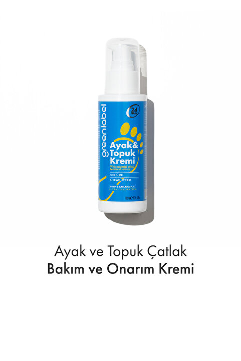Green Label Nemlendirici Ayak ve Topuk Bakım Kremi 100 ml