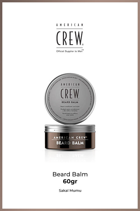 American Crew Beard Balm Sakal Şekillendirici ve Nemlendirici Bakım Balmı / Beard Styling & Conditioning Balm 60 g