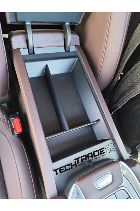Tech Trade Chery Tiggo 7 PRO MAX ve YENİ TİGGO 7 (2026) Kolçak Organizer-3 Bölmeli Siyah