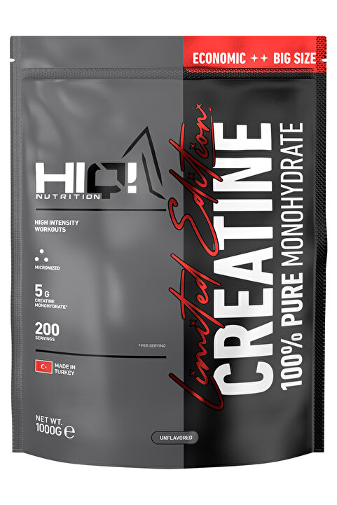 HIQ Nutrition HIQ Creatine %100 Monohydrate 1000g Unflavored - Limited Edition