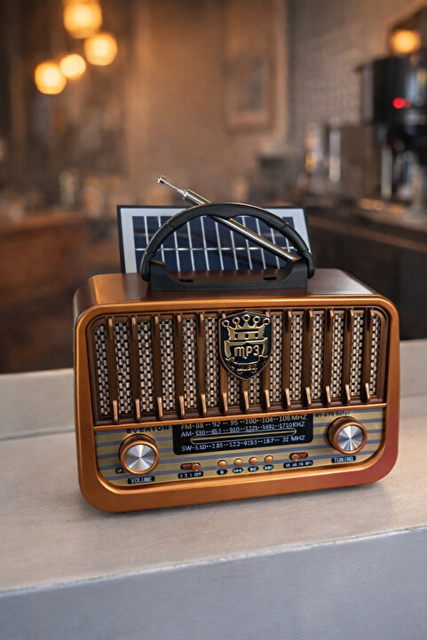 m memita Everton rt-878 usb am-sw-fm bluetooth panelli nostalji radyo