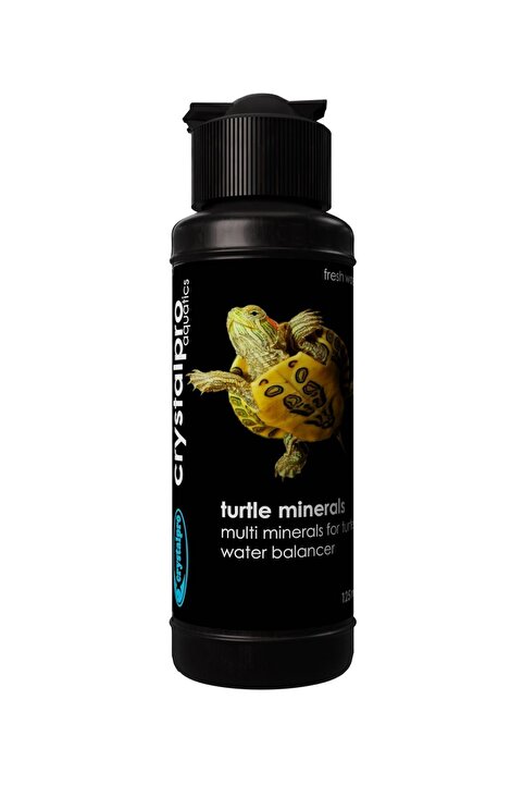 Crystalpro Turtle Minerals 125ml Kaplumbağalar Için Özel Mineral Katkısı Kabuk Geliştirici