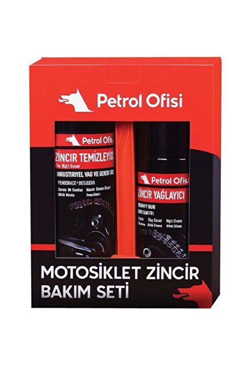 Petrol Ofisi ZİNCİR BAKIM SETİ ( Temizleme Fırçalı Set)
