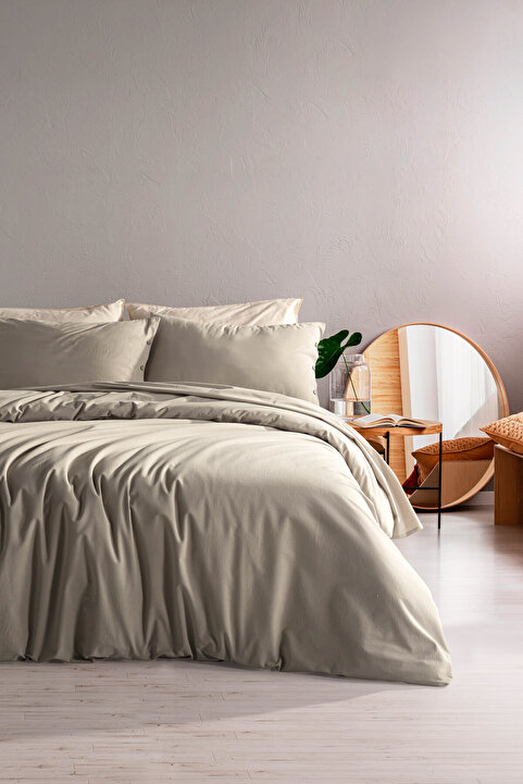 Macas Home Soft Cotton Dune %100 Pamuklu Çift Kişilik Nevresim Takımı D1