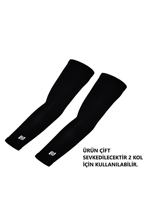 NAKISCI Profesyonel Voleybol Kolluğu - Basketbol Kolluğu - Smaçör Kol Bandı - Siyah 45 cm
