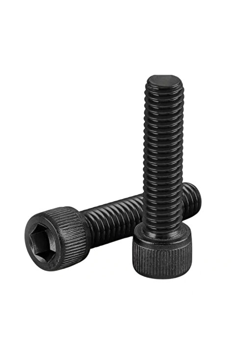 Voltaj İmbus M8X30mm Cıvata Siyah (Alyan Başlı) DIN912