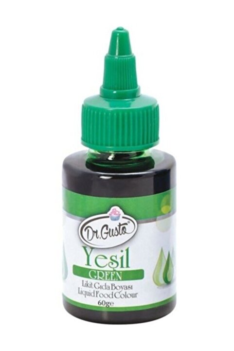 Dr. Gusto Likit Gıda Boyası Su Bazlı Yeşil 60 gr