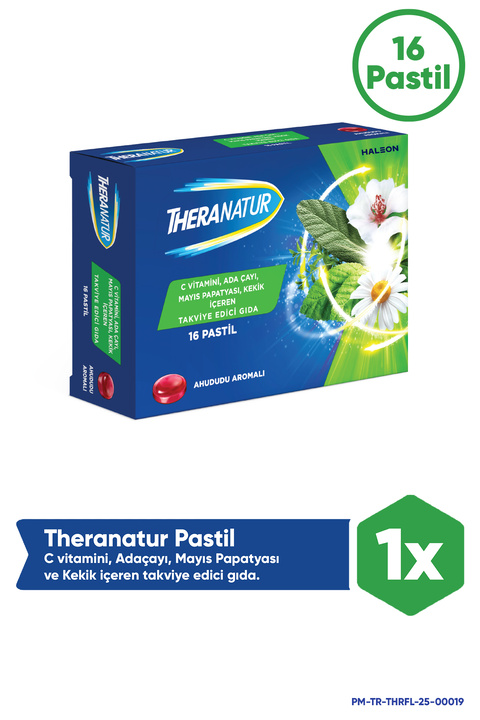 theranatur Ahududu Aromalı 16 Pastil