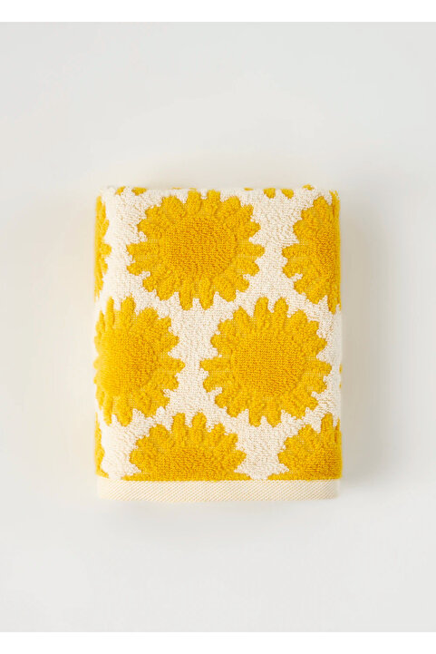 Bella Maison %100 Pamuk Sunny Yüz Havlusu Sarı (50x70 cm)