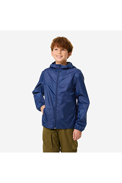 Decathlon Quechua Çocuk Outdoor Yağmurluk - 7/15 Yaş - Lacivert - MH100